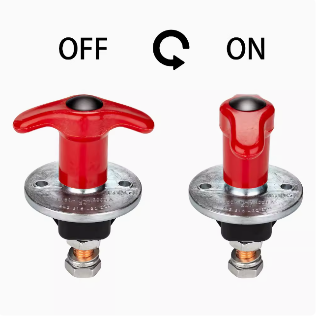150-250A Automotive Truck Fire Truck Battery Switch Power-off Power protection Switch 24V Modification Universal